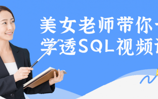 美女老师带你一次学透SQL视频课程