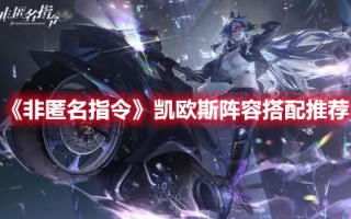 《非匿名指令》凯欧斯阵容搭配推荐