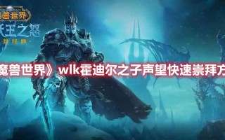 《魔兽世界》wlk霍迪尔之子声望快速崇拜方法