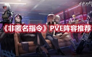 《非匿名指令》PVE阵容推荐