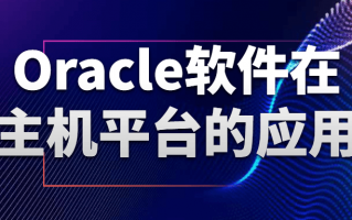 Oracle软件在主机平台的应用