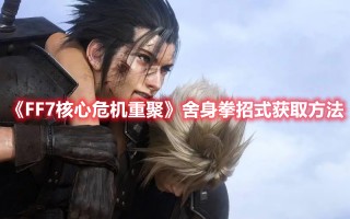 《FF7核心危机重聚》舍身拳招式获取方法