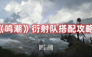 《鸣潮》衍射队搭配攻略