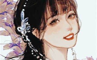 让人超级爱的手绘古风女头 特别惊艳的古风女头
