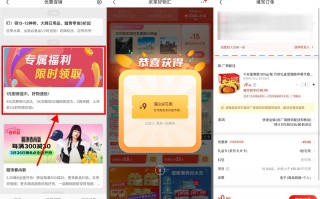 京东部分人0.9元撸实物包邮