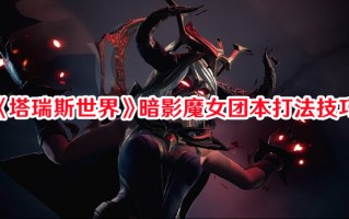 《塔瑞斯世界》暗影魔女团本打法技巧