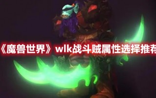 《魔兽世界》wlk战斗贼属性选择推荐（魔兽世界怀旧服战斗贼属性选择）