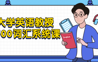 大学英语教授5500词汇系统课