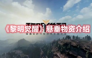 《黎明觉醒》悬垂物资介绍