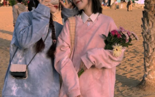 闺蜜头像／唯美／海的声音很动听 你和我讲话我也很心动。