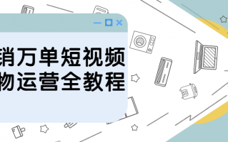月销万单短视频好物运营全教程