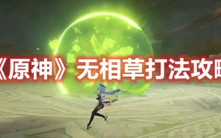 《原神》无相草打法攻略（《原神》无相草打法攻略大全）