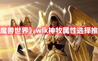 《魔兽世界》wlk神牧属性选择推荐