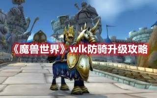 《魔兽世界》wlk防骑升级攻略（魔兽世界防骑升级路线）