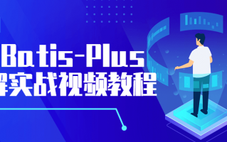 MyBatis-Plus全解实战视频教程