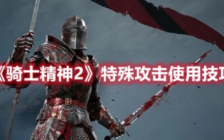 《骑士精神2》特殊攻击使用技巧